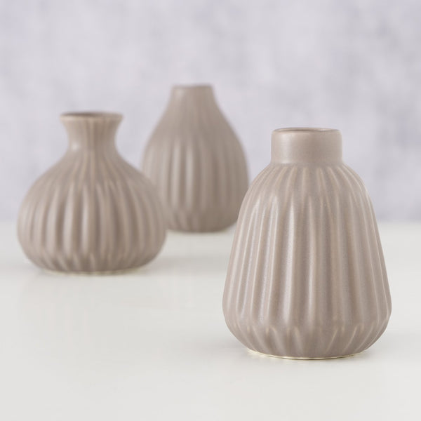 Grey Bud Vases for the Home