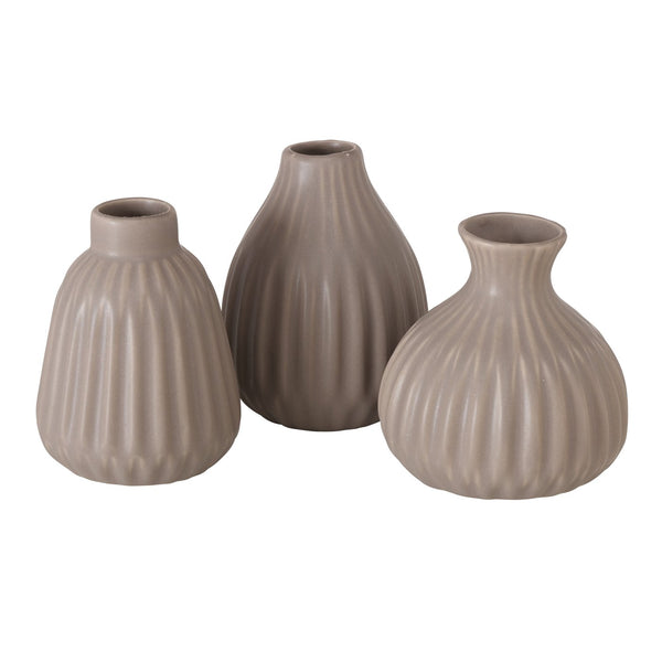 Grey Esko Bud Vases from Boltze