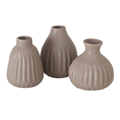 Grey Esko Bud Vases from Boltze