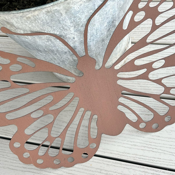 Large 50cm Wall Mountable Garden Butterfly Ornament