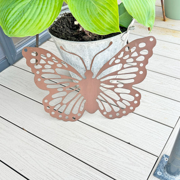 Large 50cm Wall Mountable Garden Butterfly Ornament