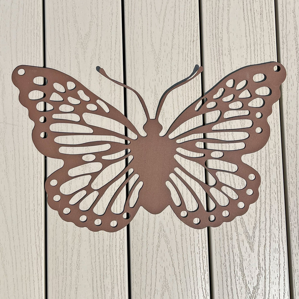 Large 50cm Wall Mountable Garden Butterfly Ornament