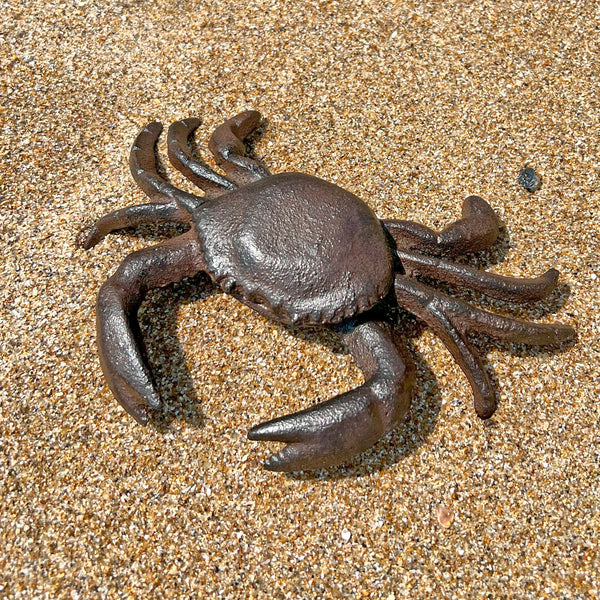 Crab Garden Ornament in Cast Iron