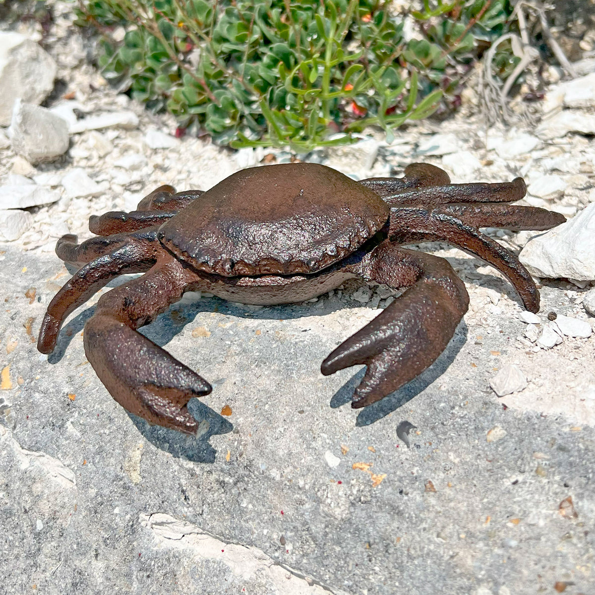 Outdoor Crab Statue in Cast Iron