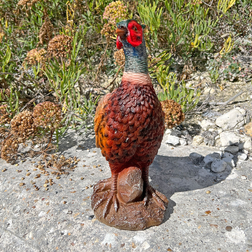 Pheasant Bird Garden Animal Ornament Outdoor Statue
