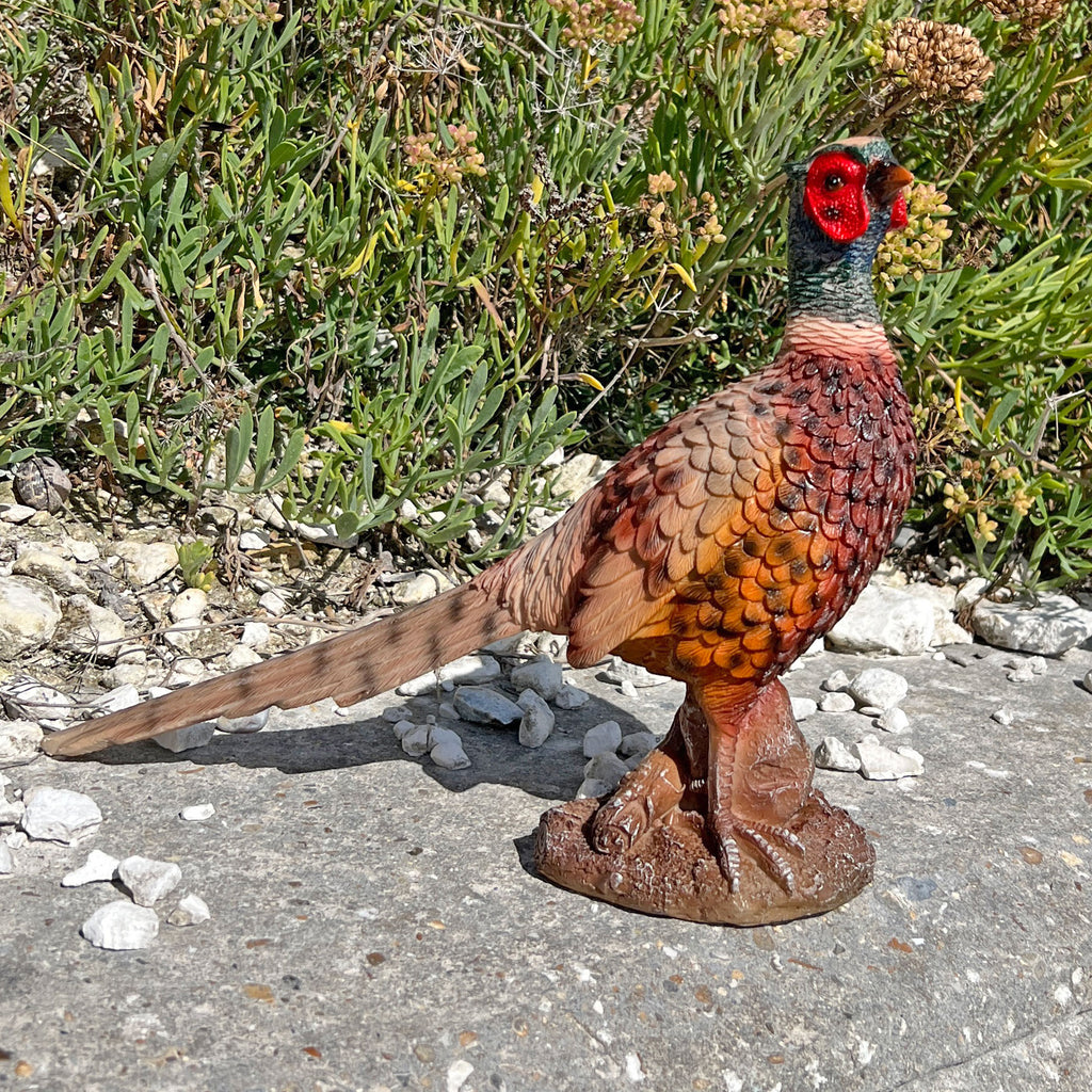 Pheasant Bird Garden Animal Ornament Outdoor Statue