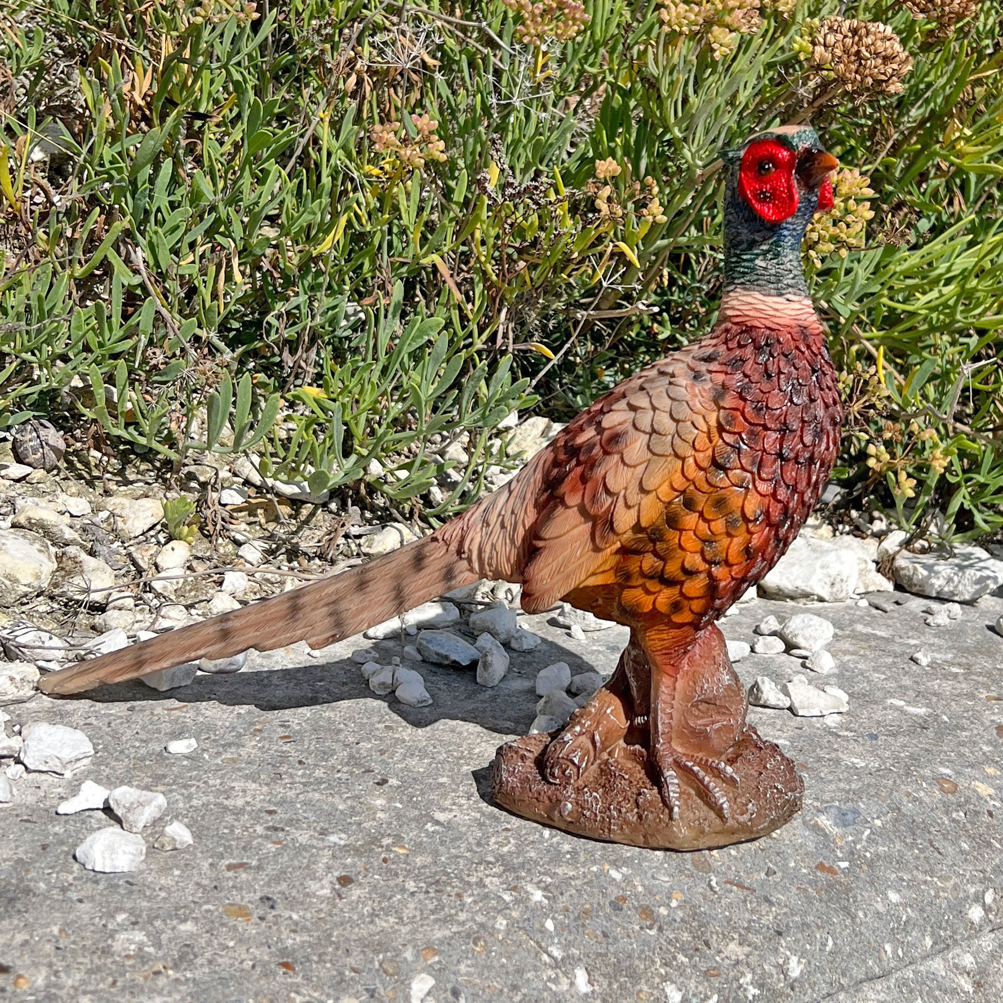 Pheasant Bird Garden Animal Ornament Outdoor Statue