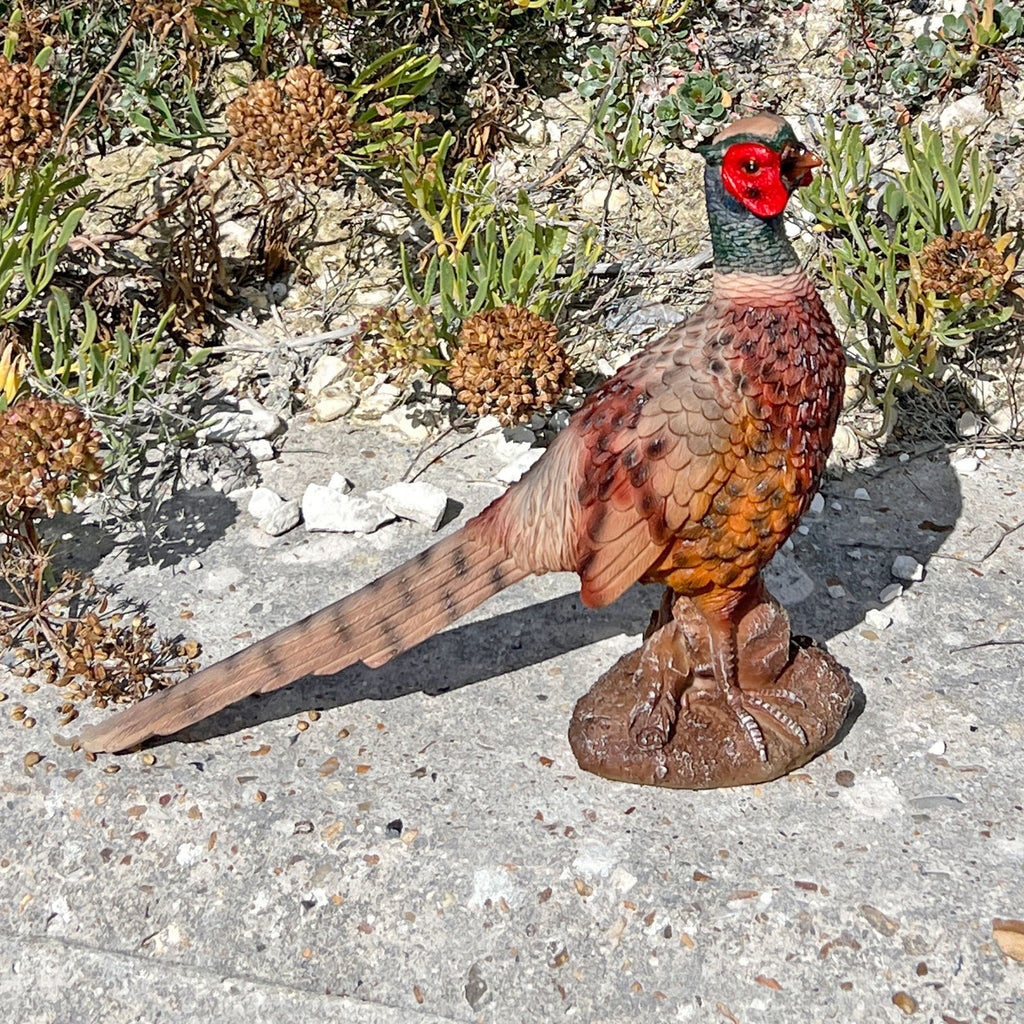 Pheasant Bird Garden Animal Ornament Outdoor Statue
