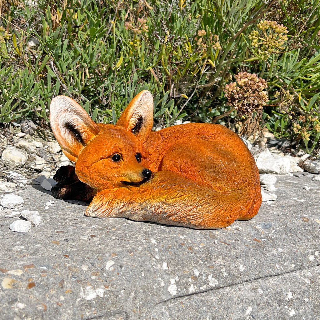Sitting Fox Garden Animal Ornament