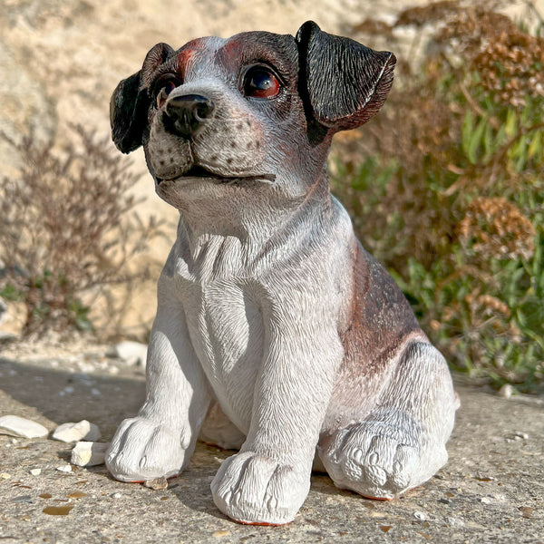 Garden Jack Russell Statue