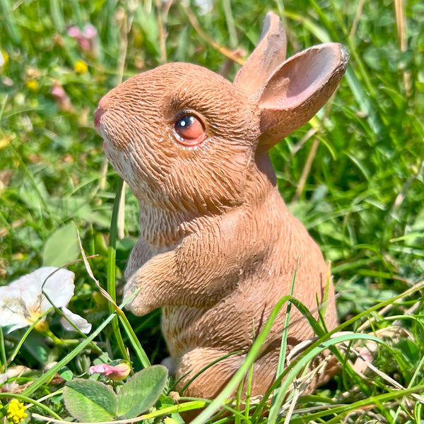 Set of 4 Small Rabbit Garden Animal Ornaments