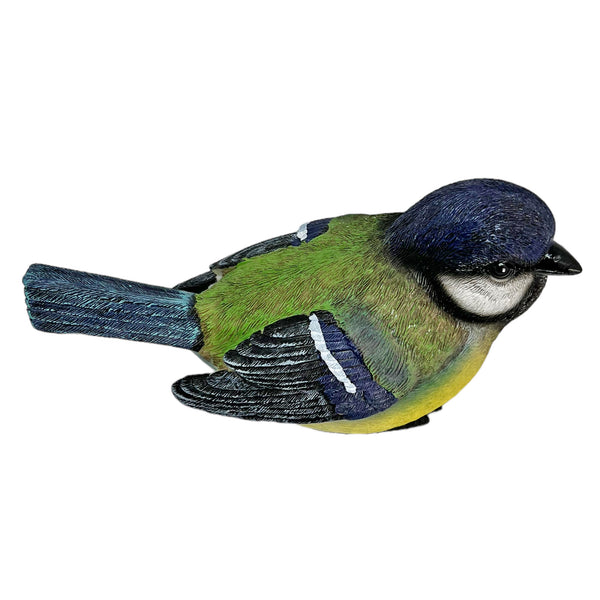 Large Blue Tit Bird Garden Ornament