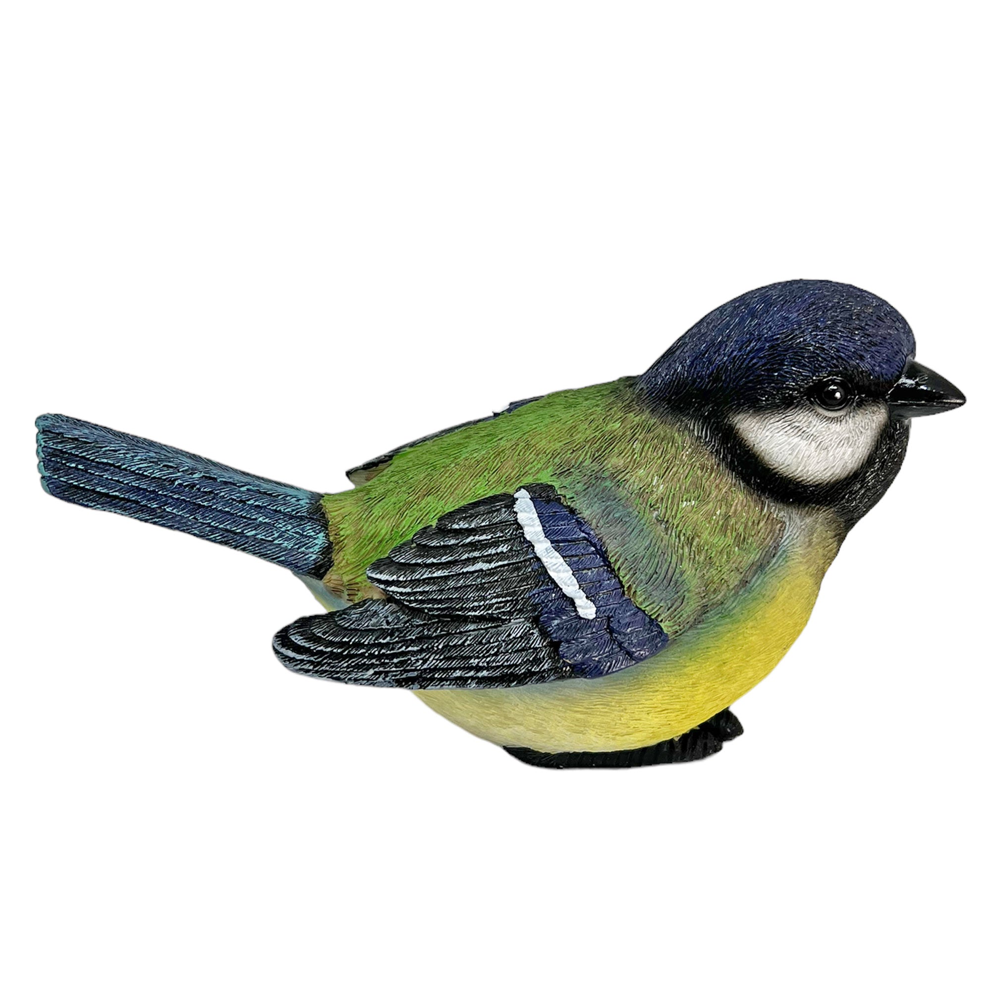 Large Blue Tit Bird Garden Ornament