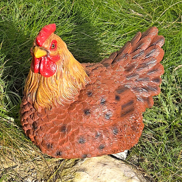 Hen Garden Animal Ornament