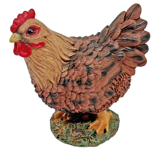 Standing Garden Chicken Ornament