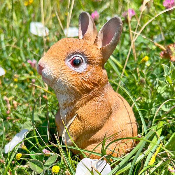 Set of 4 Medium Rabbit Garden Animal Ornaments