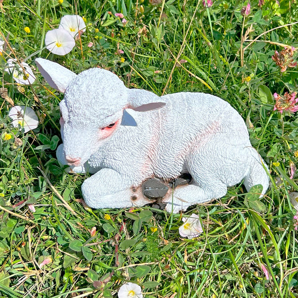 Baby Sheep Garden Ornament