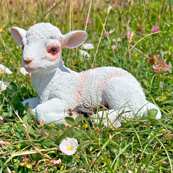 Garden Lamb Ornament