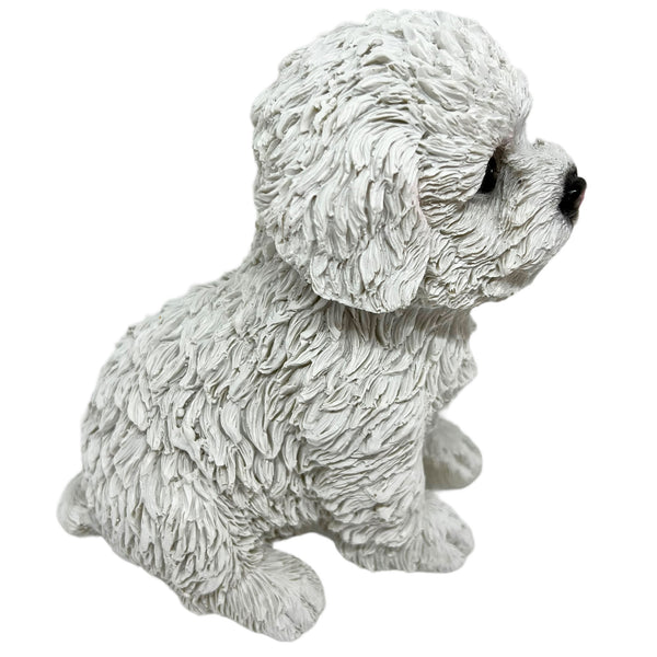 Bichon Frise Puppy Dog Garden Animal Statue