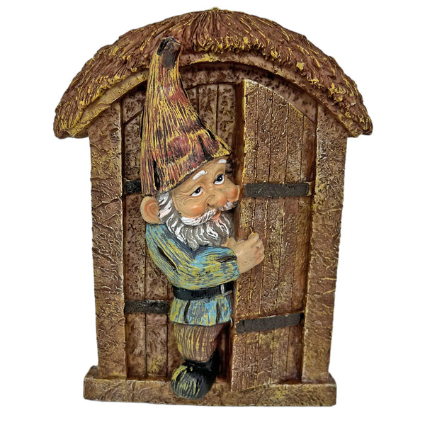 Gnome in a door ornament