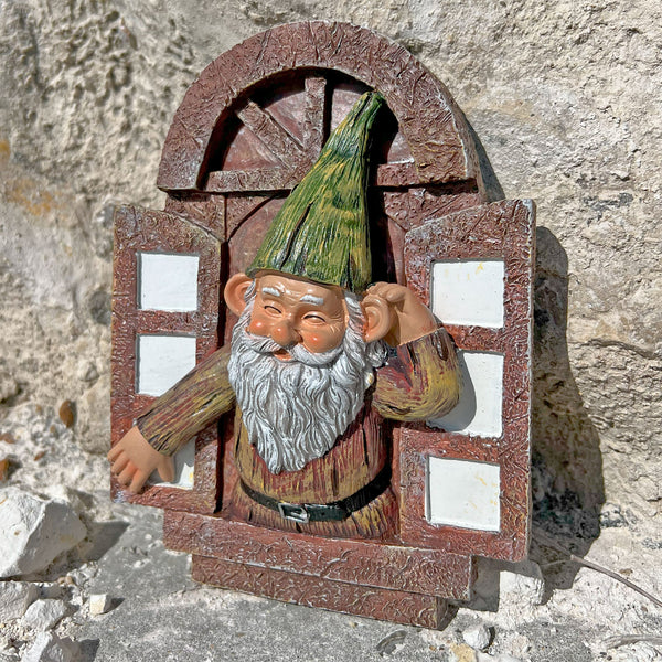 Garden Window Gnome Ornament