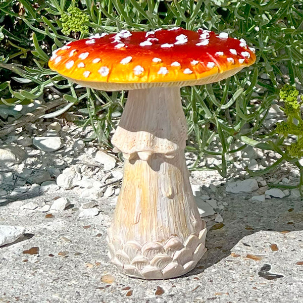 Garden Mushroom / Toadstool Ornament 12cm