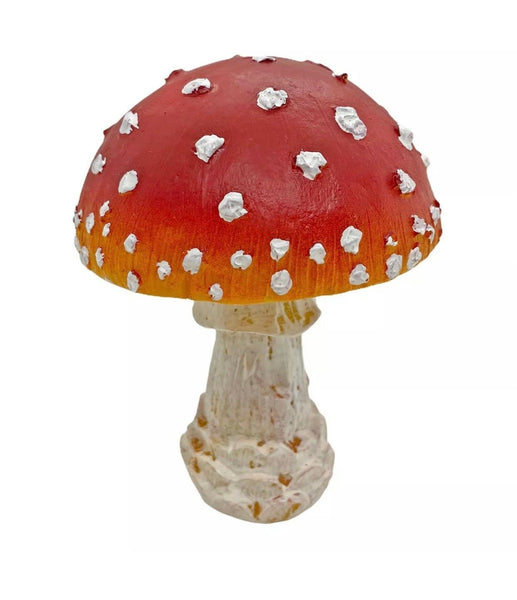 Pair of Mushroom Garden Ornaments