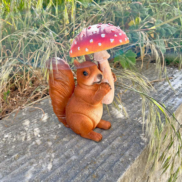 Garden Squirrel Ornament