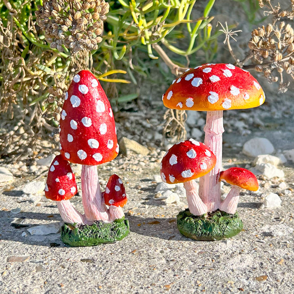 Mushroom Garden Ornaments