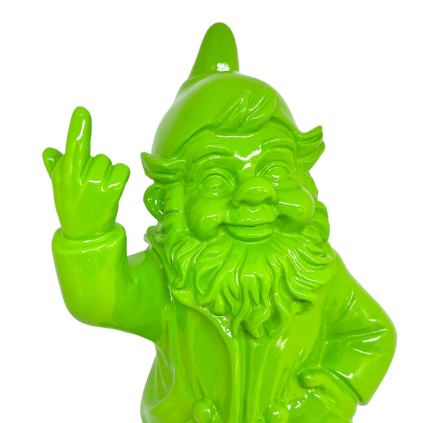 Middle Finger Rude Garden Gnome