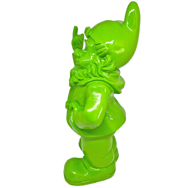 Standing Green Modern Garden Gnome