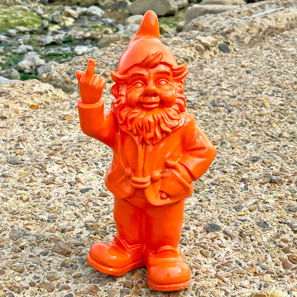 Middle Finger Garden Gnome