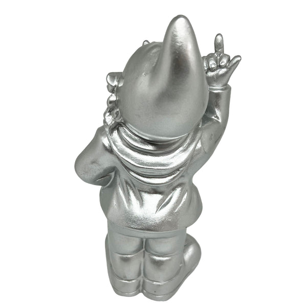 Gnome Giving the Finger Ornament