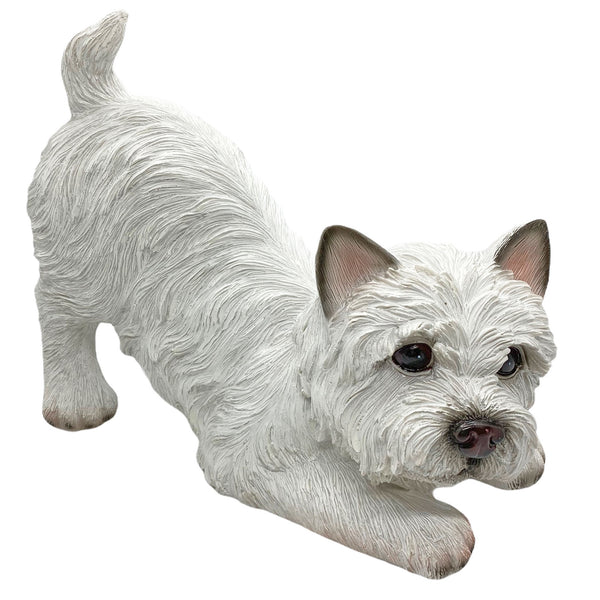 West Highland Terrier Dog Garden Ornament