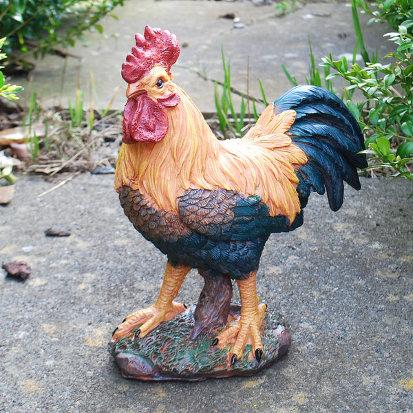 Cockerel Garden Bird Ornaments