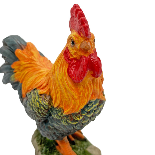 Cockerel Resin Ornament