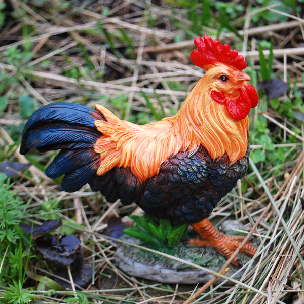 Cockerel Garden Animal Ornament