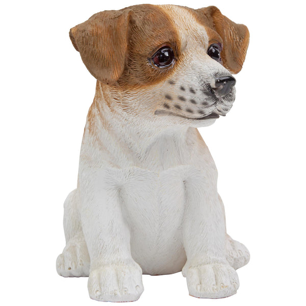 Jack Russell Puppy Dog Statue