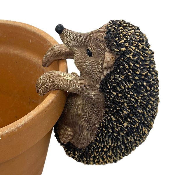 Pot Hanging Hedgehog Animal Ornament