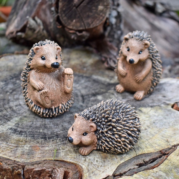 Hedgehog Garden Animal Ornaments