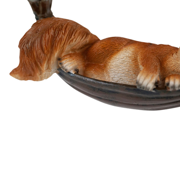 Sleeping Hanging Squirrel Animal Garden Ornament