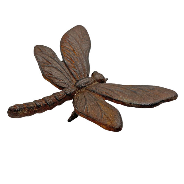 Cast Iron Dragonfly Animal Garden Ornament