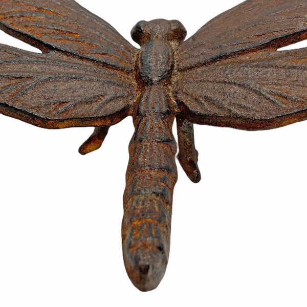 Cast Iron Dragonfly Animal Garden Ornament