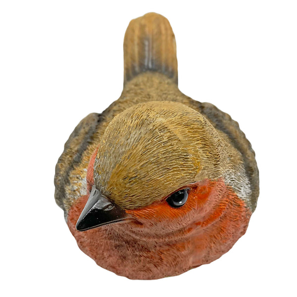 Large Fat Robin Garden Bird Ornament