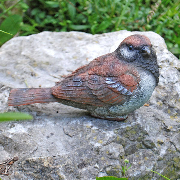 Sparrow Bird Garden Ornament