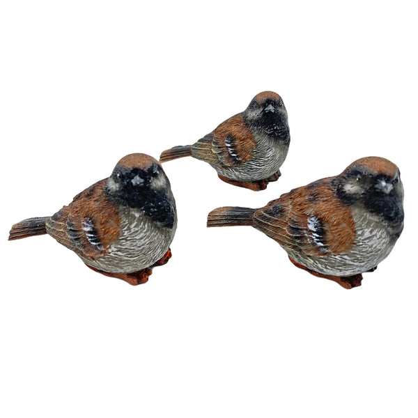 Pot Topping Sparrow Garden Ornaments