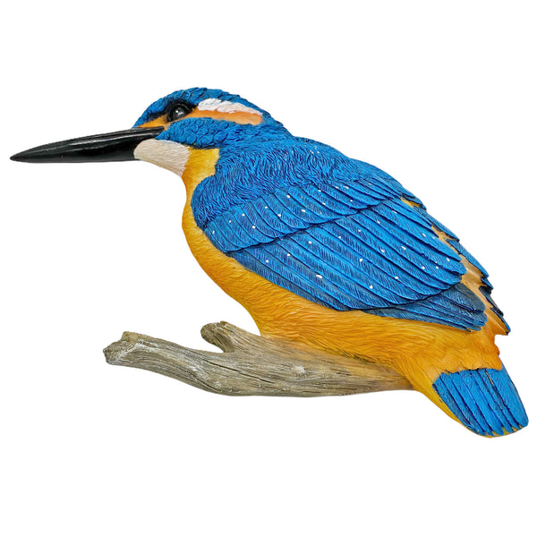 Large Wall Mountable Kingfisher Bird Garden Ornament