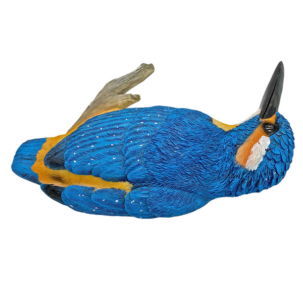 Large Wall Mountable Kingfisher Bird Garden Ornament