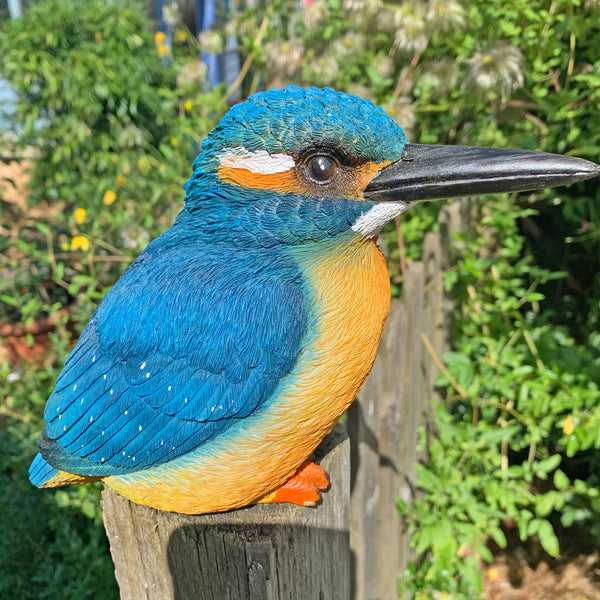 Outdoor Kingfisher Garden Bird Ornament