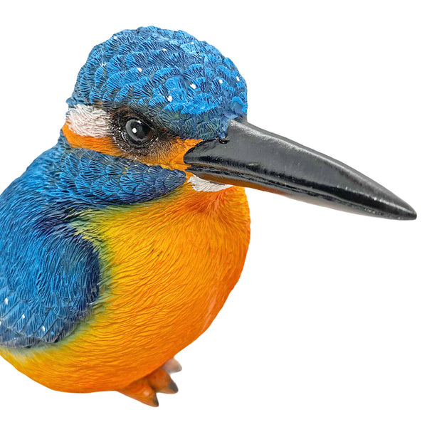 Large Kingfisher Bird Garden Ornament